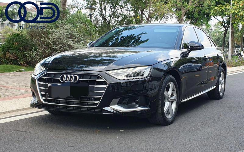 cho thuê xe hạng sang tự lái Audi A4 đen